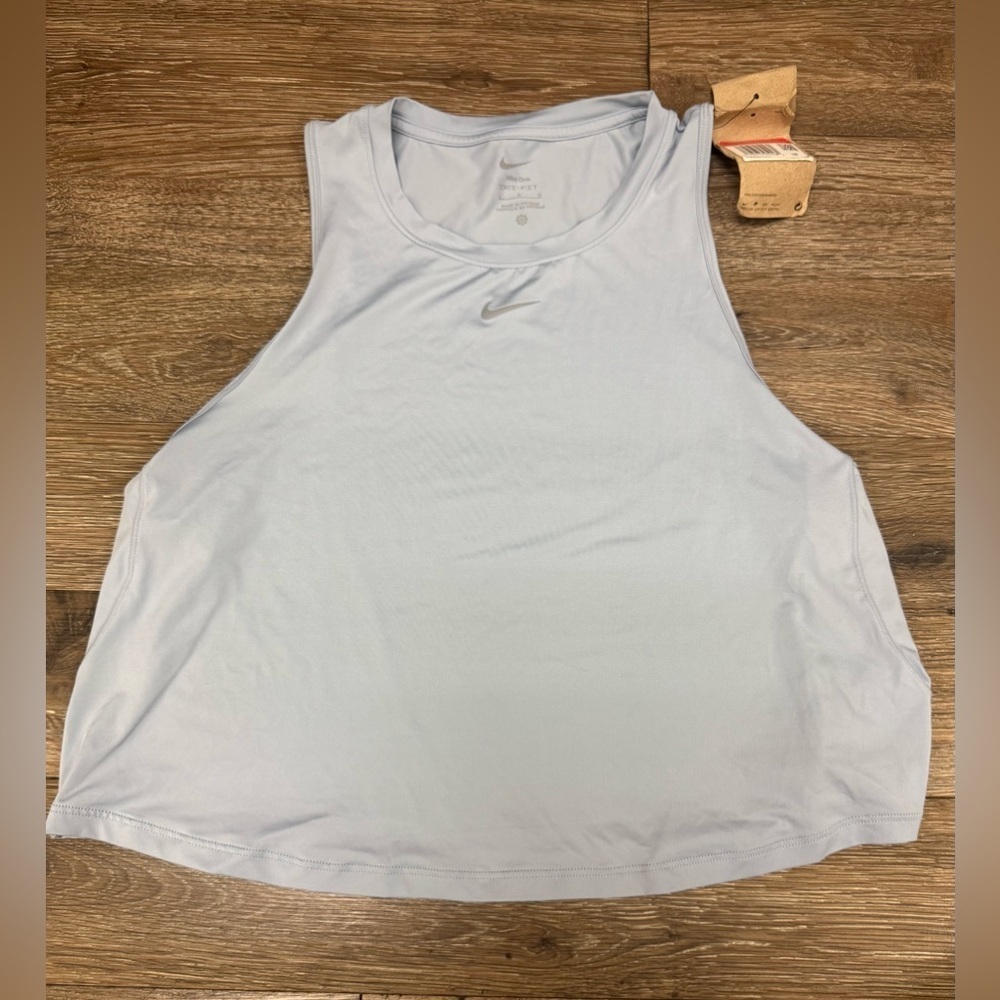Nike Women's Sky Blue Tank Top Size Large